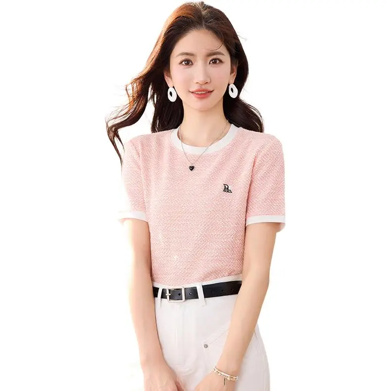 La Chapelle Knitwear Women's Pink-1