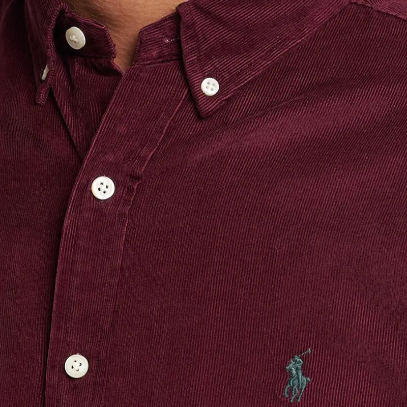 Polo Ralph Lauren Shirt Men's Burgundy-4