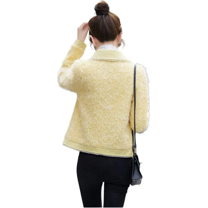 Yi Mengyuan Cropped Coats Women's-1