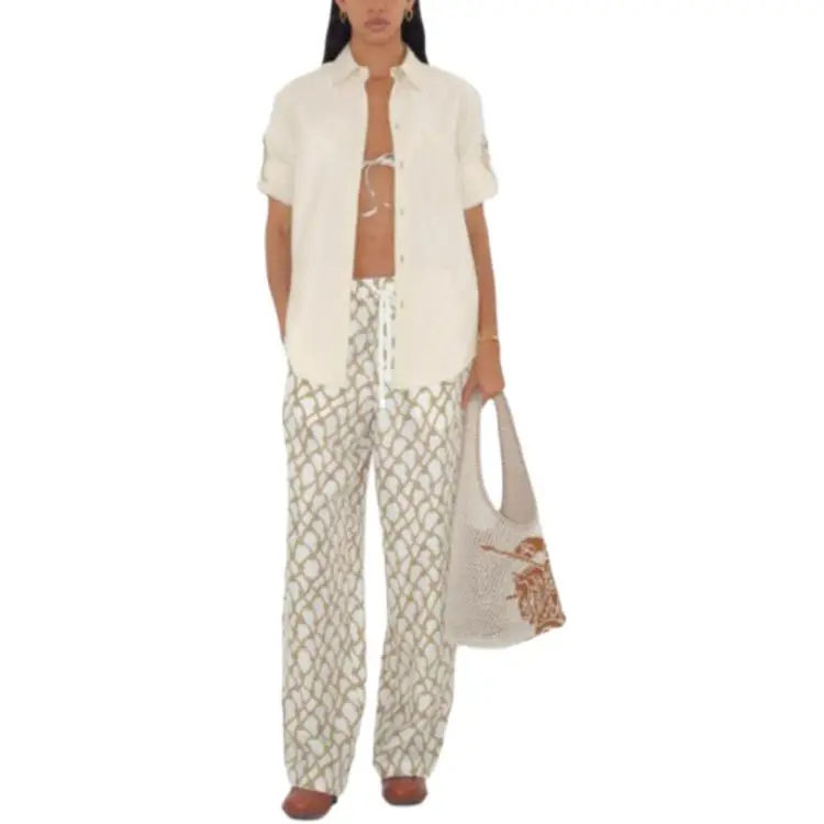 Burberry Knot print Trousers-2