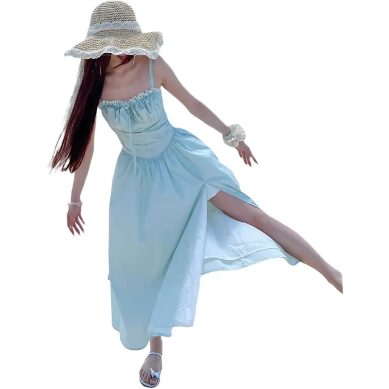 Dior Beauty Slip Dresses Women's Mint Green-3