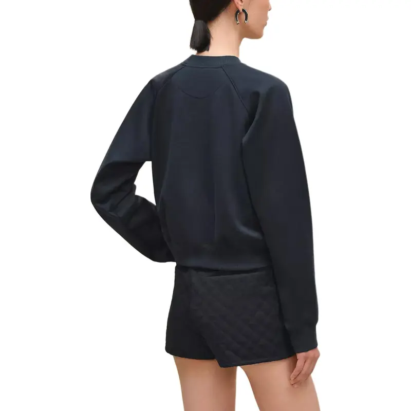 HERMES FW25 Sweatshirt Women's Marine Blue-2