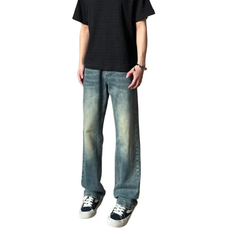 Menglaini Jeans Unisex-1