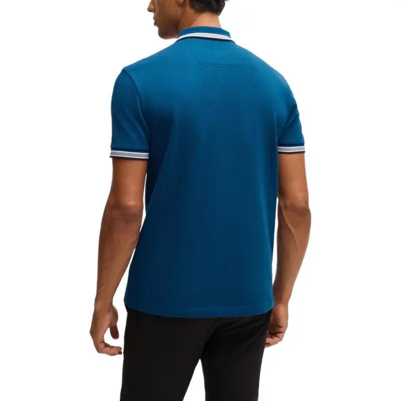 HUGO BOSS Logo embroidered Polo Shirt-3