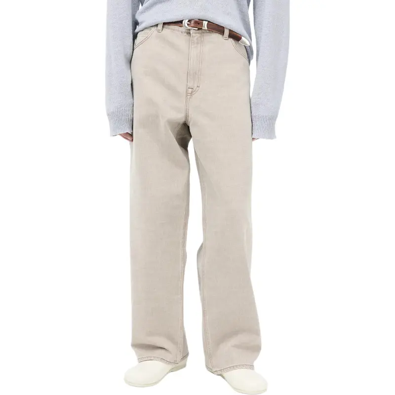 OUR LEGACY Jeans Men Beige-4