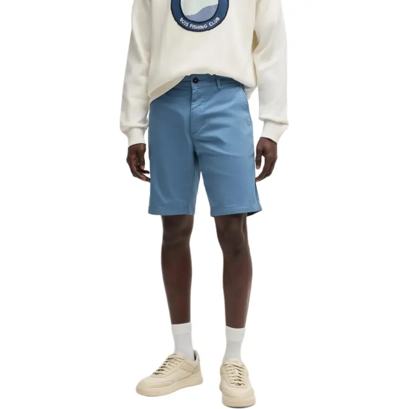 HUGO BOSS Casual Shorts Men's Light Blue-1