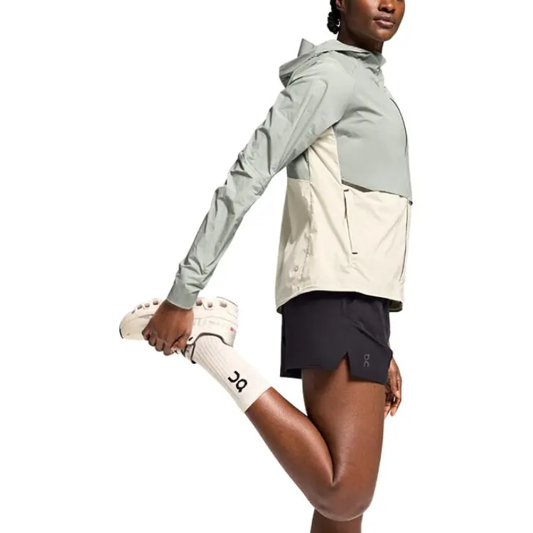 On Core Jacket Women's Eggshell Gray/Glacier Gray-2