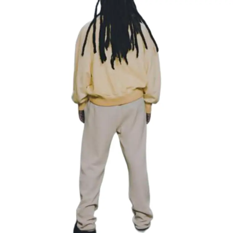 ZARA Sweatshirts Men Yellow-1