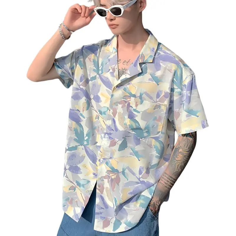 VIPGOOSE Shirts Unisex Purple-1