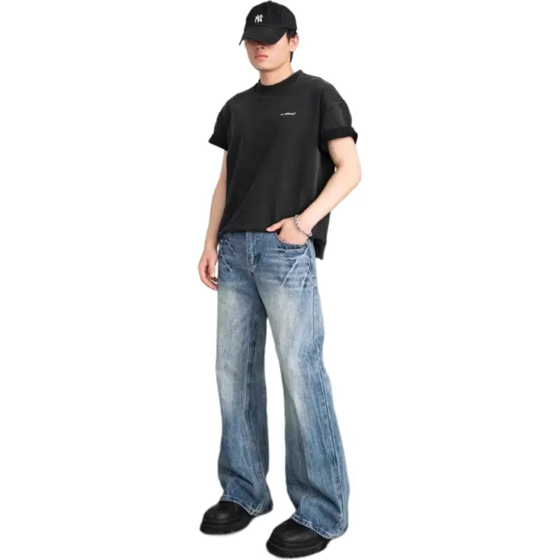 Humanism 1986 Jeans Unisex Light Blue-2