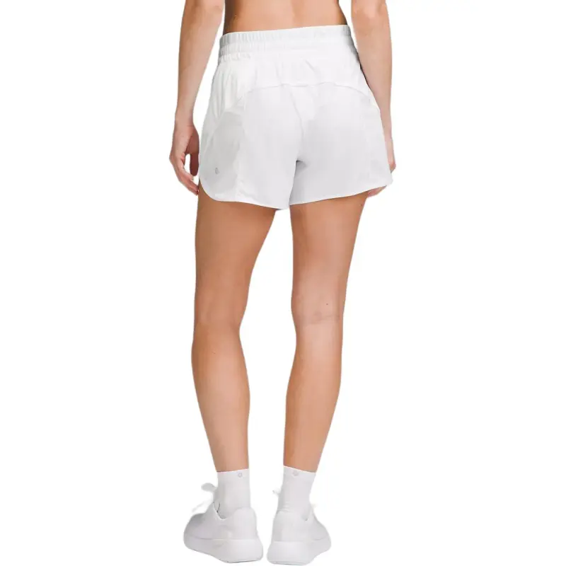 Lululemon Track That Collection High Rise Lined Sports Shorts 5' Women's White-1