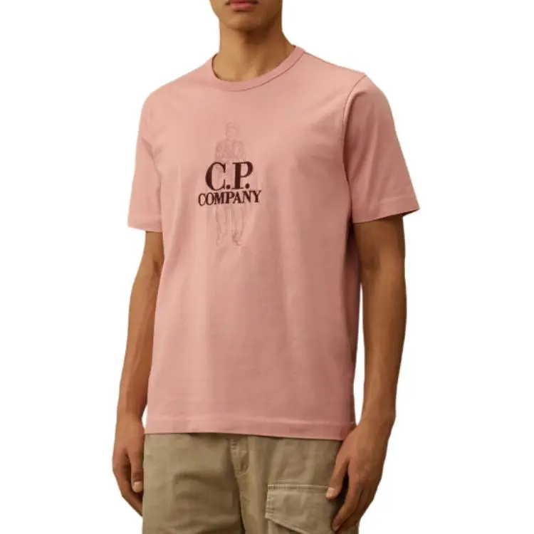 C.P.Company British Sailor embroidery T shirt-2