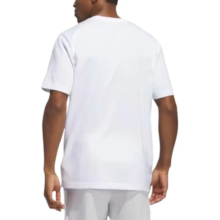 Adidas BASKETBALLHOOPS T-Shirt Men's White-2