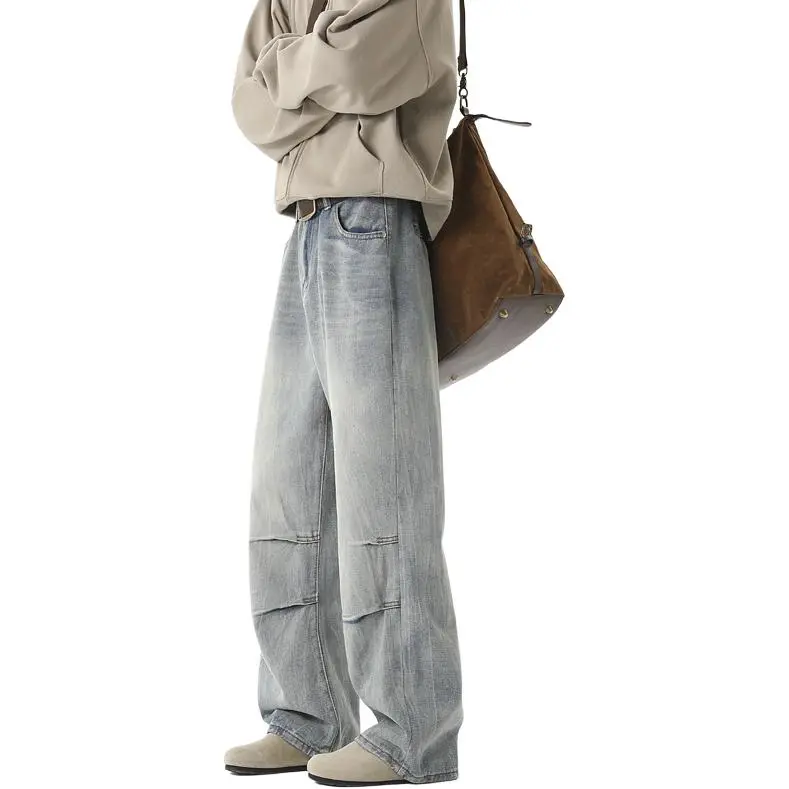 DEAR BETSY Jeans Unisex Vintage Blue-1