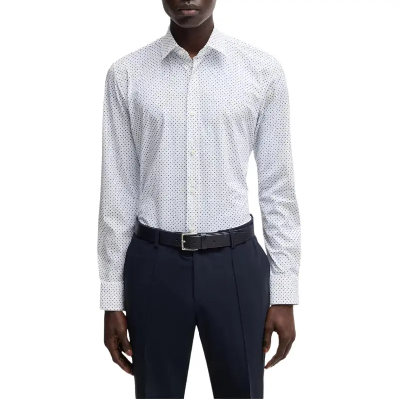 HUGO BOSS Shirt Men's Light Blue-1