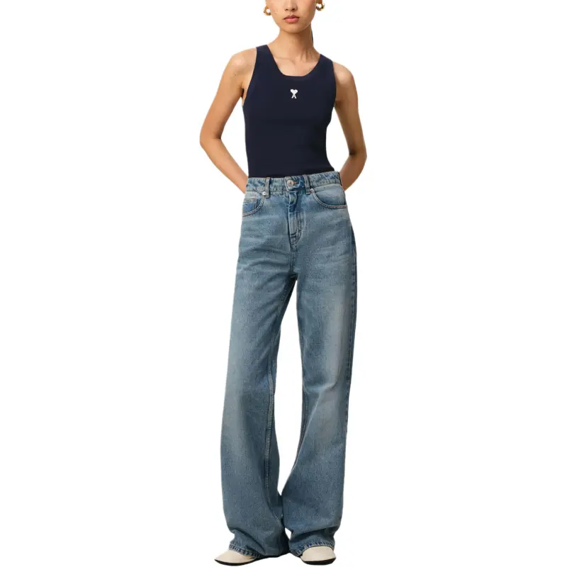 TRUSSARDI SS25 Tank Top Women's Blue-1