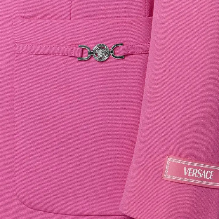 VERSACE Underwater Barocco Boxy Blazer-4
