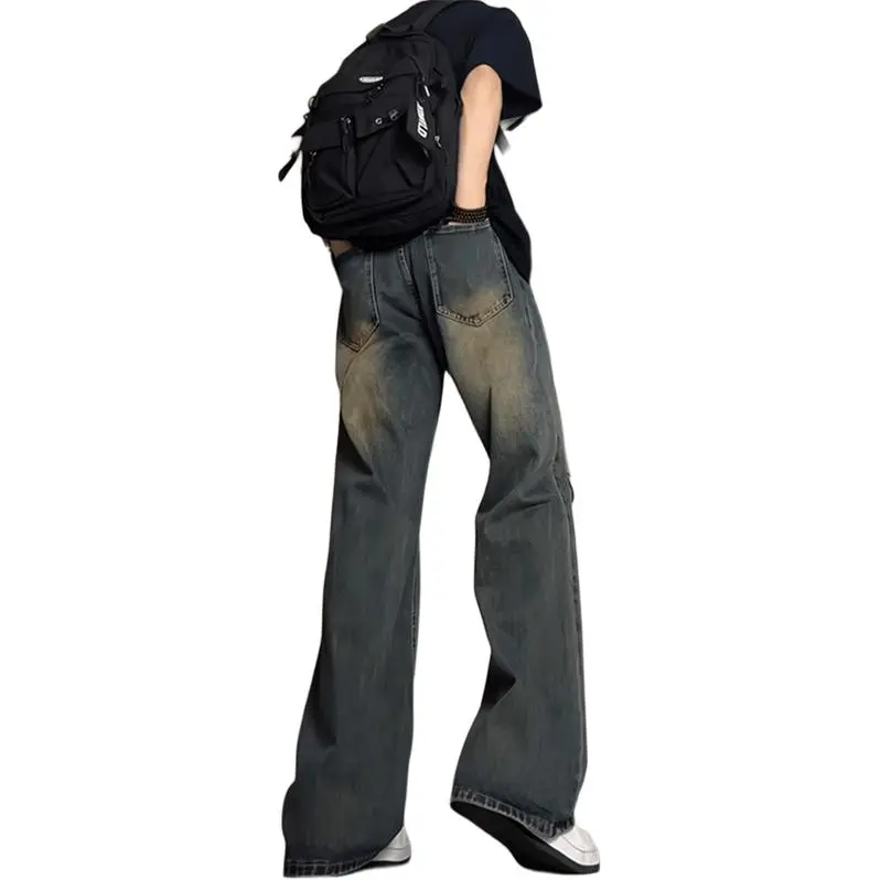 DARK HORSE Jeans Unisex Vintage Black-1