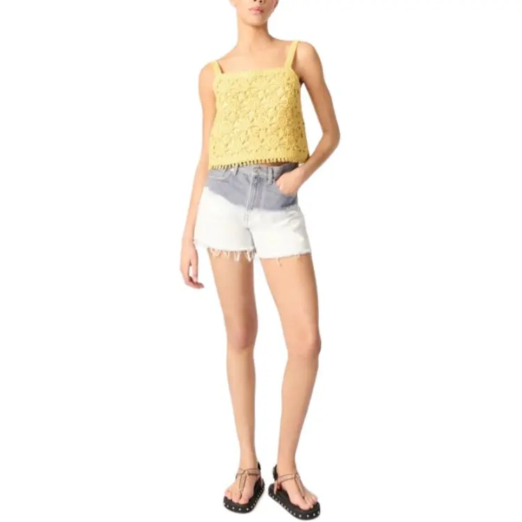 Maje Crochet knit Top-4