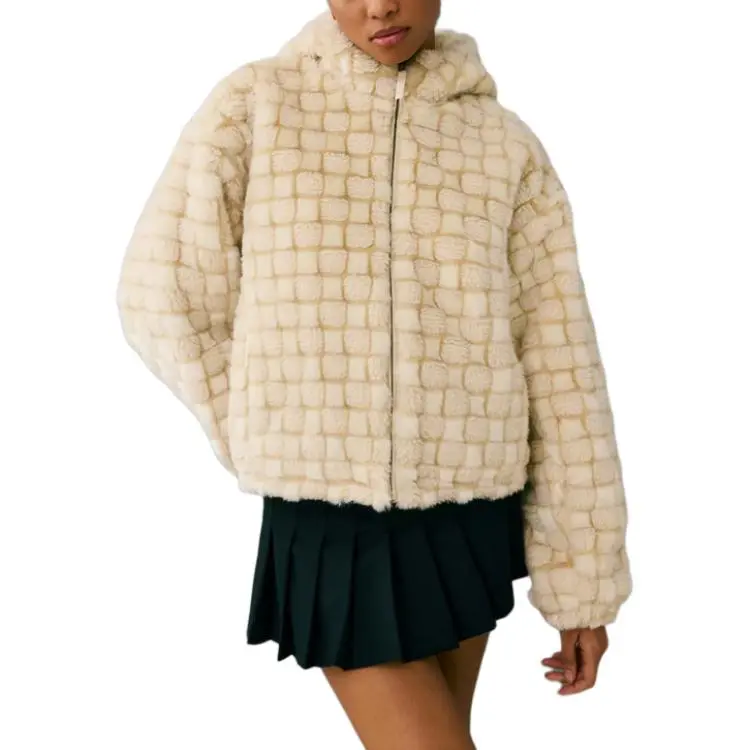 KITH FW24 Toshi Jackets Coats Women's Ecru-2