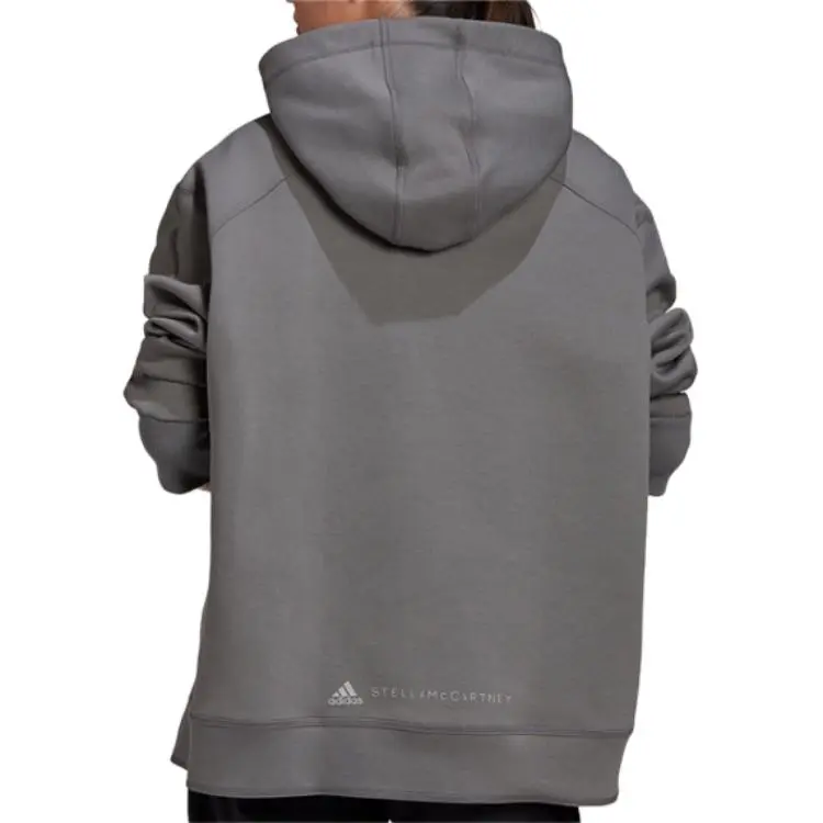 Adidas Stella McCartney Collaboration PULL ON Sweatshirt Women's Gray-4