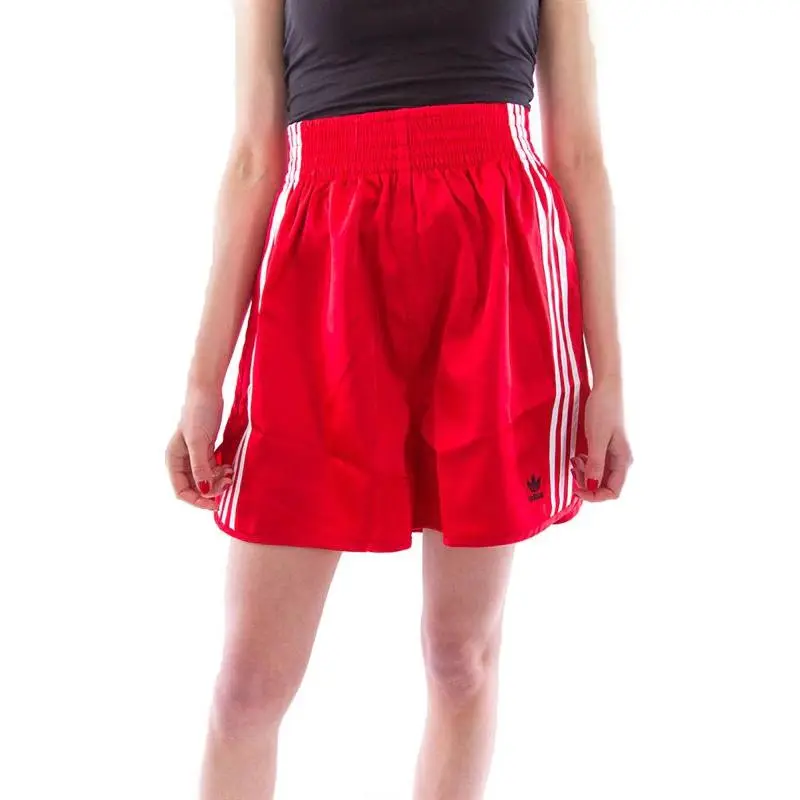 Adidas Originals Casual Shorts Women's Red-1