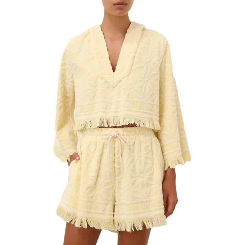 Zimmermann SS25 Sweatshirt Women's Yellow-1