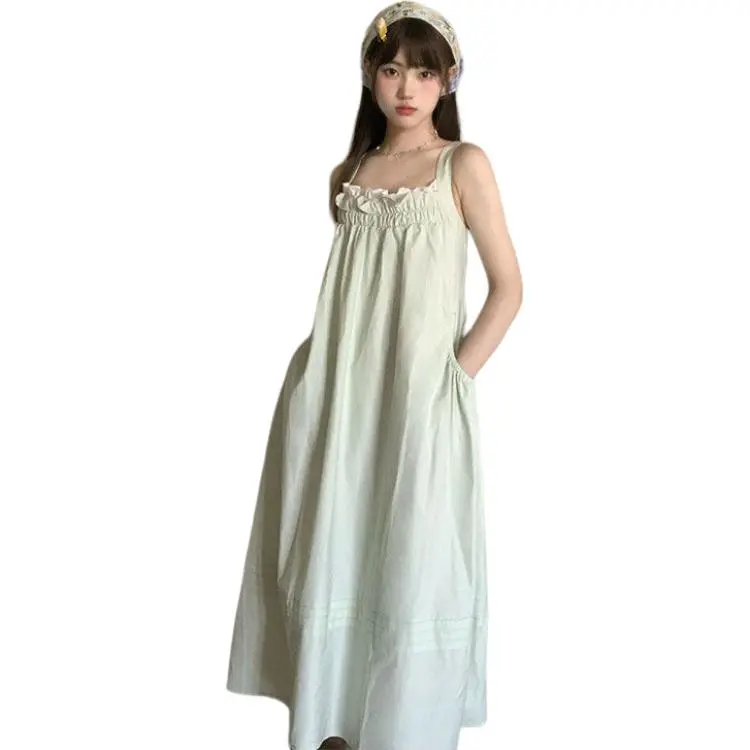 KAISER Sleeveless Dress Women's Green-3