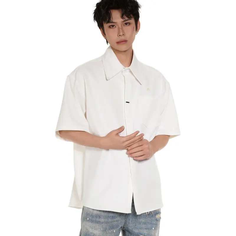 PIERRE CARDIN Short Sleeved Shirt Men's-7