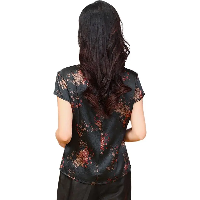 Yi Mengyuan Silk Shirt Women's Image Color-1