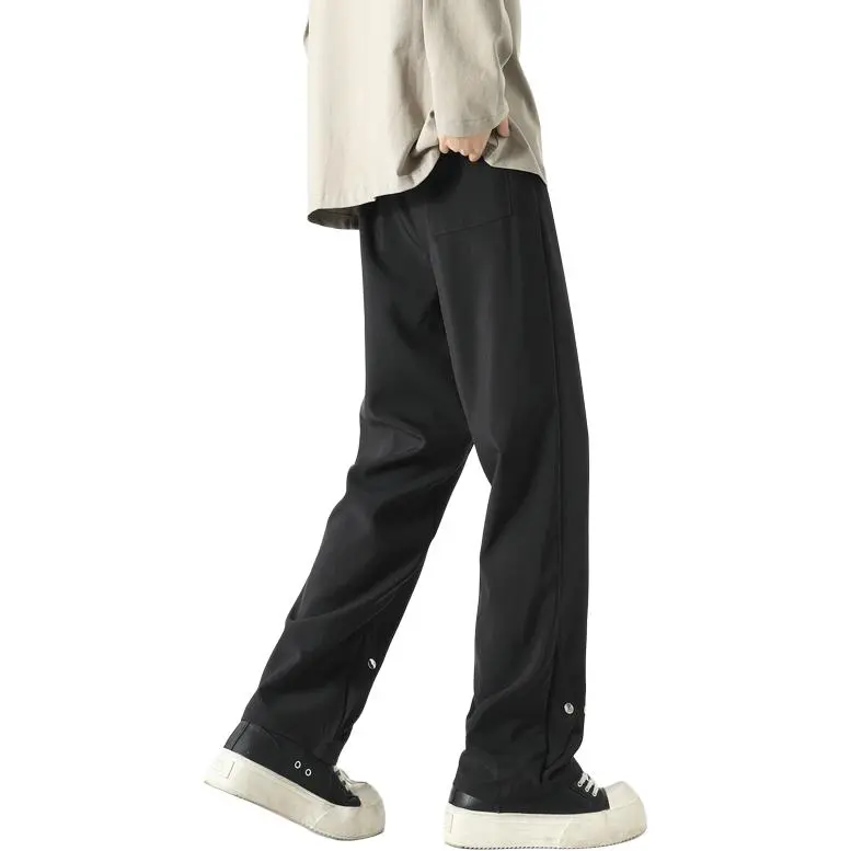 KAIPAINEN Casual Pants Unisex Black-1
