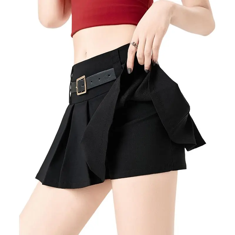 Mu Xiao Xin Casual Short Skirts Women's-4