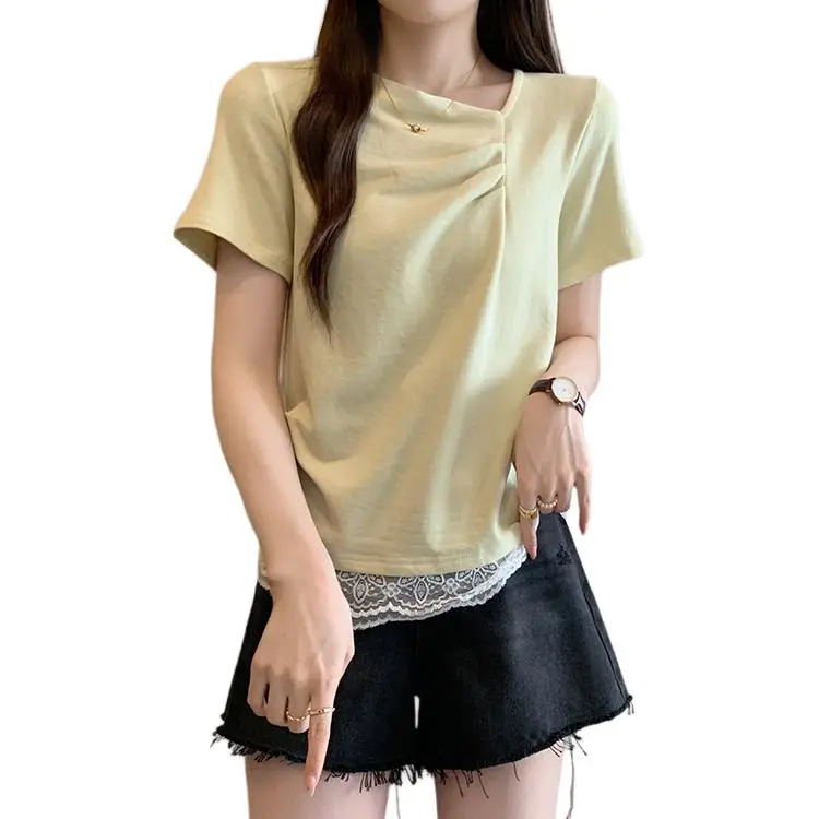Mu Xiao Xin Regular T Shirt Women's-7