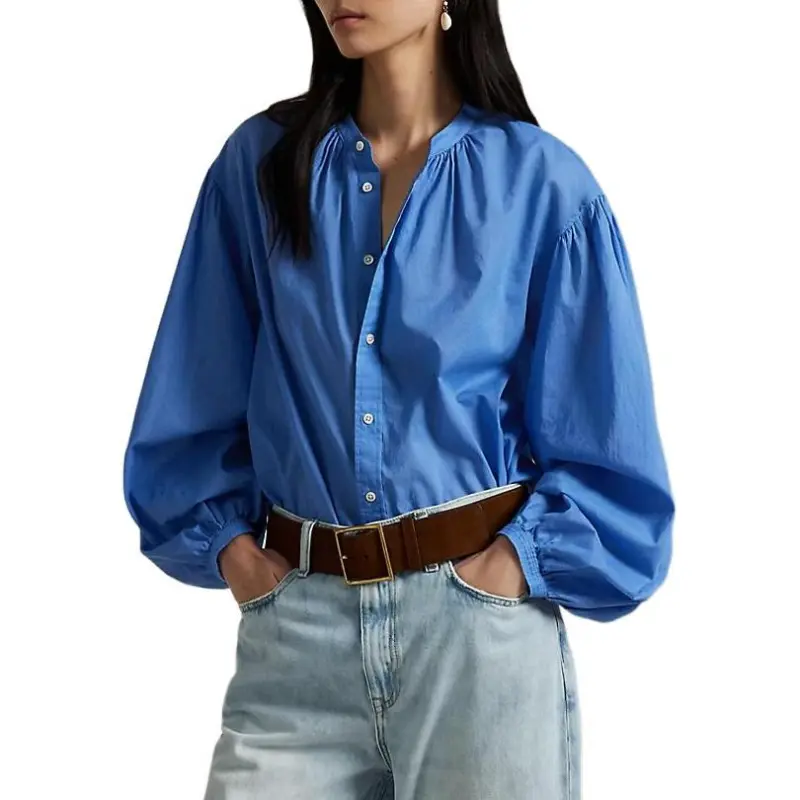 Polo Ralph Lauren Balloon sleeve Button up Shirt-1