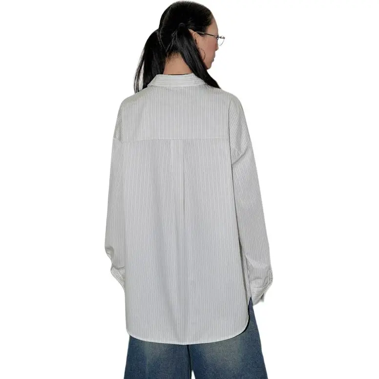 UNIFREE Shirt Women's Ecru Stripes-0