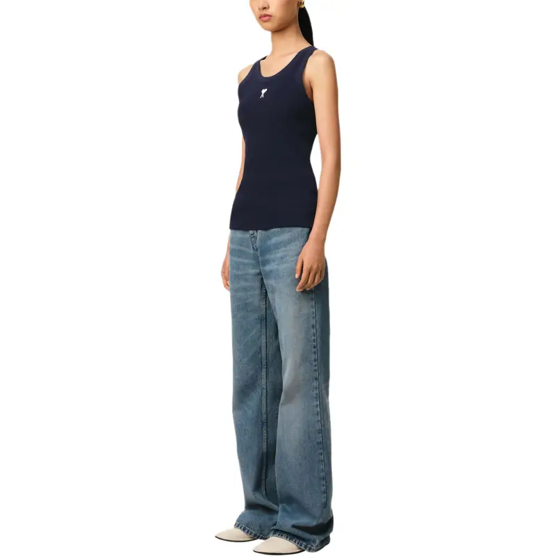 TRUSSARDI SS25 Tank Top Women's Blue-3