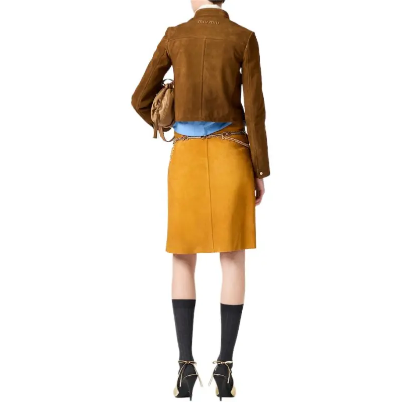 MIU MIU Suede Jacket-2