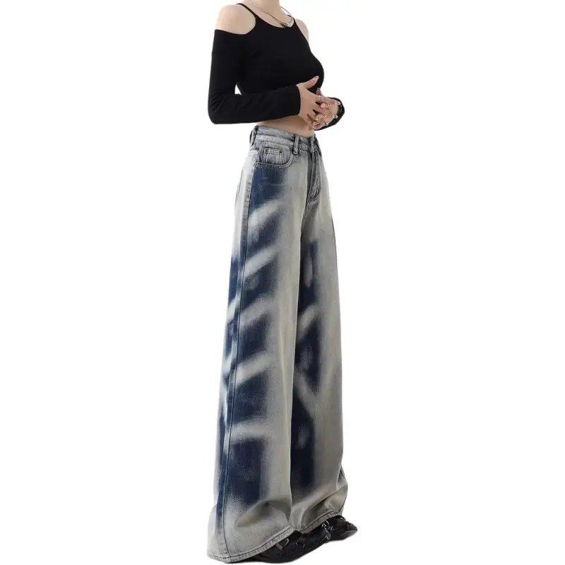 Ordifen Jeans Women's Light Blue-5