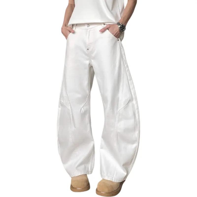 Weles Jeans Unisex White-3