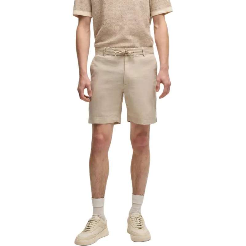 HUGO BOSS Drawstring Chino Shorts-2