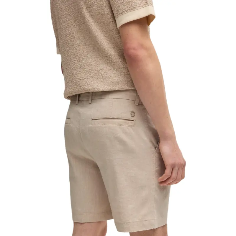 HUGO BOSS Drawstring Chino Shorts-4