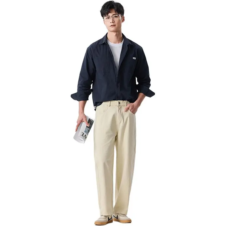 Red bean Casual Pants Men-13