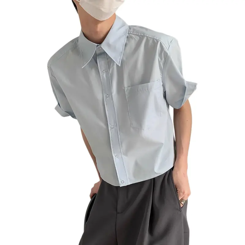 City Hipster Shirts Unisex Blue-1