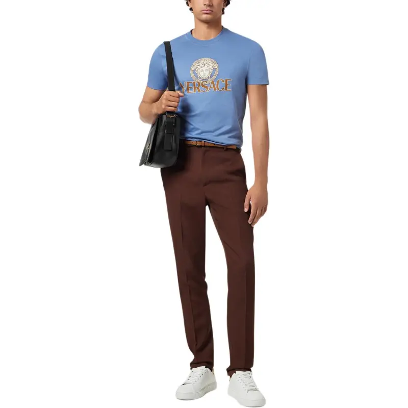 VERSACE Medusa print T shirt-1