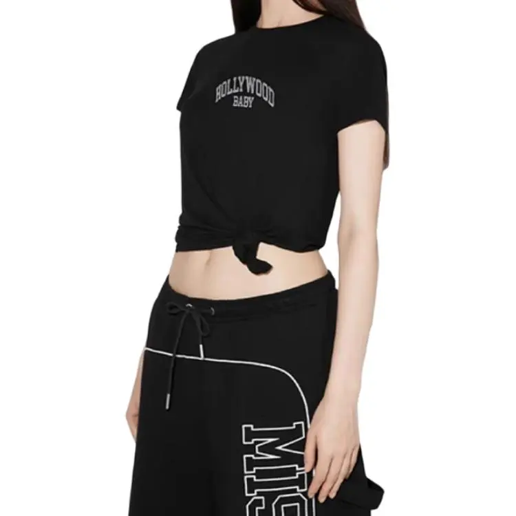 Misbhv T Shirts Women's Black-3