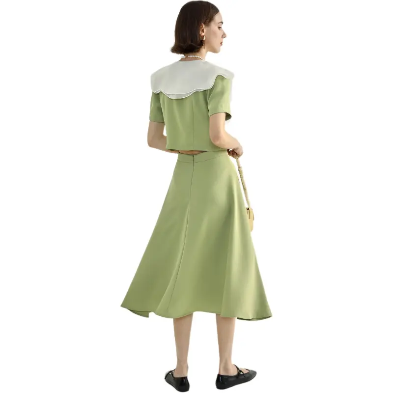 CIVICERA Two Piece Skirt Sets Women's-0