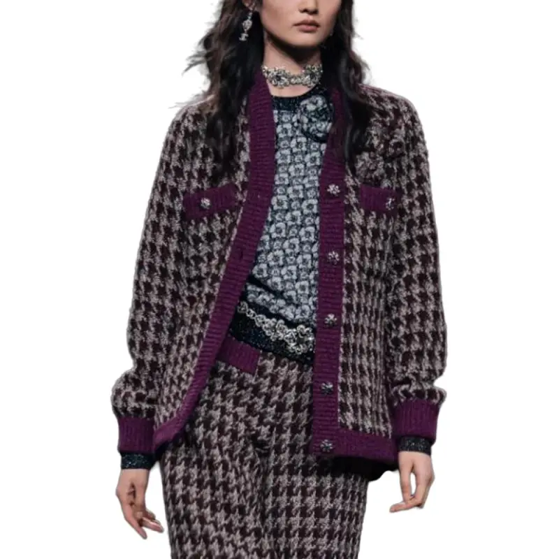 CHANEL FW23 Knitwear Women's Purple-1