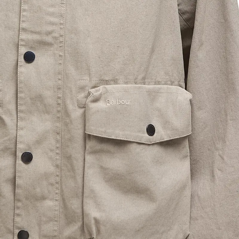 BARBOUR Jackets & Coats Men's Paint White-6
