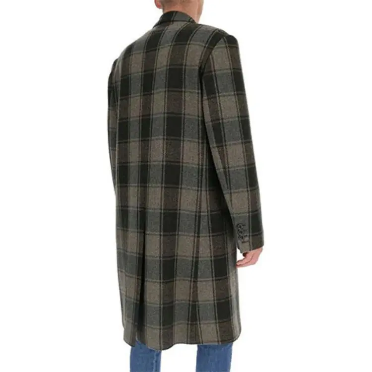 DRIES VAN NOTEN Coats Men Dark Green-2