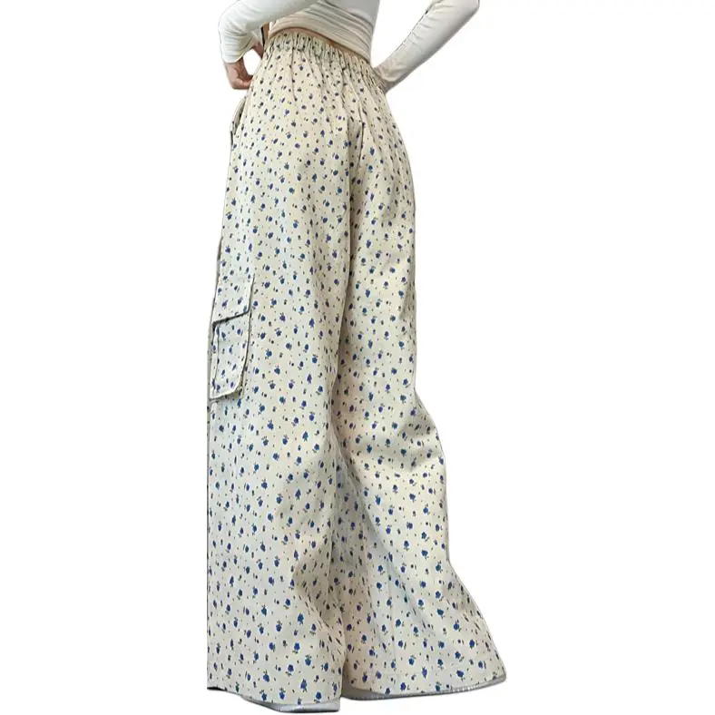 Mu Xiao Xin Casual Pants Women's Khaki-1